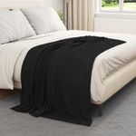 Casa si Gradina - Textile si covoare - Lenjerii de pat - Cearceafuri de pat - Paturi 24 pcs Negru 170 x 130 cm Molton - Infinity.ro