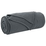Casa si Gradina - Textile si covoare - Lenjerii de pat - Cearceafuri de pat - Paturi 24 pcs Gri inchis 170 x 130 cm Molton - Infinity.ro