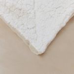 Casa si Gradina - Textile si covoare - Lenjerii de pat - Cearceafuri de pat - Patura Bej 240 x 270 cm Molton - Infinity.ro