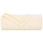 Casa si Gradina - Textile si covoare - Lenjerii de pat - Cearceafuri de pat - Paturi 6 pcs Crem 210 x 140 cm Molton - Infinity.ro