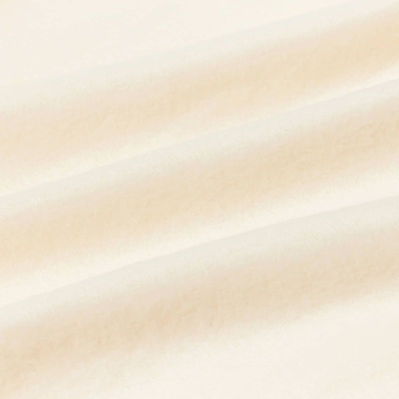Casa si Gradina - Textile si covoare - Lenjerii de pat - Cearceafuri de pat - Paturi 6 pcs Crem 210 x 140 cm Molton - Infinity.ro