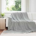Casa si Gradina - Textile si covoare - Lenjerii de pat - Cearceafuri de pat - Paturi 6 pcs Gri 240 x 270 cm Molton - Infinity.ro