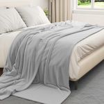 Casa si Gradina - Textile si covoare - Lenjerii de pat - Cearceafuri de pat - Paturi 6 pcs Gri 240 x 270 cm Molton - Infinity.ro
