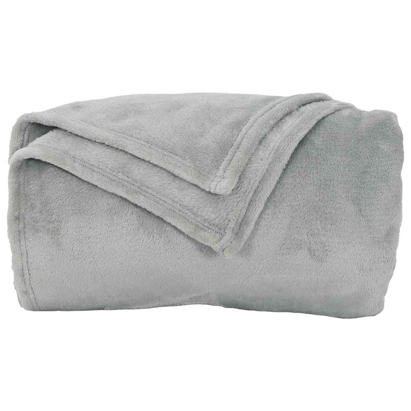 Casa si Gradina - Textile si covoare - Lenjerii de pat - Cearceafuri de pat - Paturi 6 pcs Gri 240 x 270 cm Molton - Infinity.ro