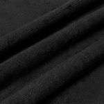 Casa si Gradina - Textile si covoare - Lenjerii de pat - Cearceafuri de pat - Paturi 6 pcs Negru 220 x 240 cm Molton - Infinity.ro