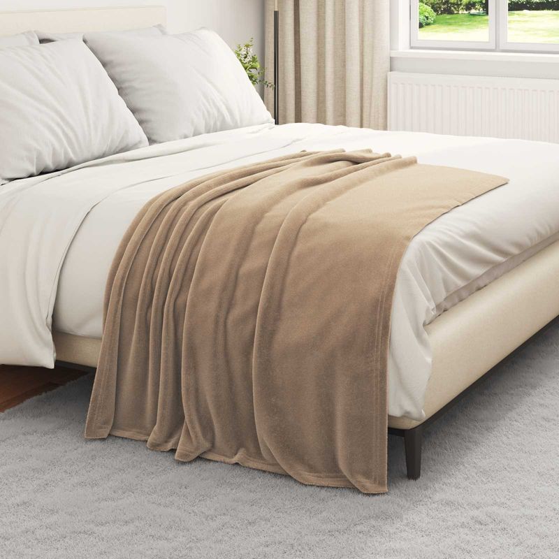 Casa si Gradina - Textile si covoare - Pături și cuverturi - Pături - Patura Culoare Camila 130 x 150 cm Molton - Infinity.ro