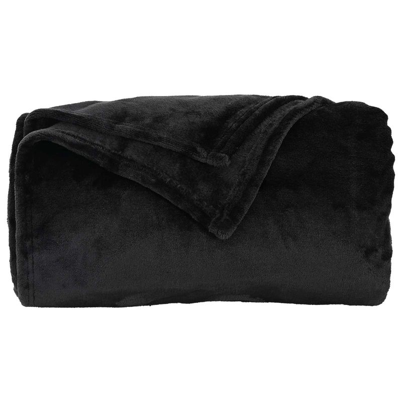 Casa si Gradina - Textile si covoare - Lenjerii de pat - Cearceafuri de pat - Paturi 6 pcs Negru 130 x 150 cm Molton - Infinity.ro