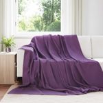 Casa si Gradina - Textile si covoare - Lenjerii de pat - Cearceafuri de pat - Paturi 6 pcs Violet 240 x 220 cm Molton - Infinity.ro