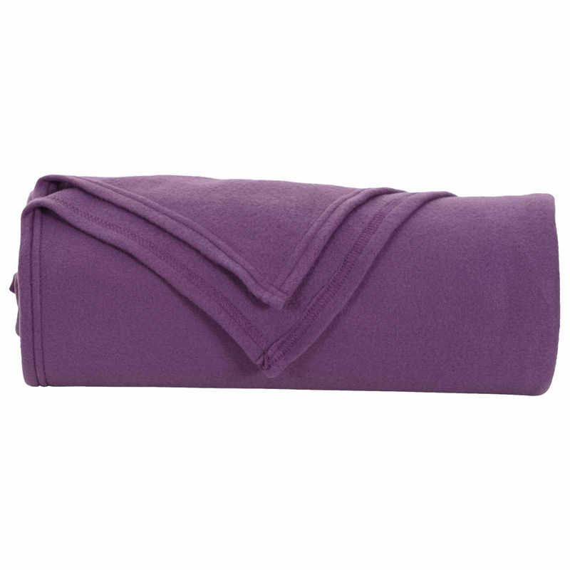 Casa si Gradina - Textile si covoare - Lenjerii de pat - Cearceafuri de pat - Paturi 6 pcs Violet 240 x 220 cm Molton - Infinity.ro
