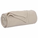 Casa si Gradina - Textile si covoare - Pături și cuverturi - Pături - Patura Bej 240 x 220 cm Molton - Infinity.ro