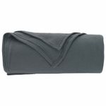 Casa si Gradina - Textile si covoare - Lenjerii de pat - Cearceafuri de pat - Paturi 24 pcs Gri inchis 200 x 150 cm Molton - Infinity.ro