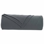 Casa si Gradina - Textile si covoare - Pături și cuverturi - Pături - Patura Gri inchis 280 x 210 cm Molton - Infinity.ro
