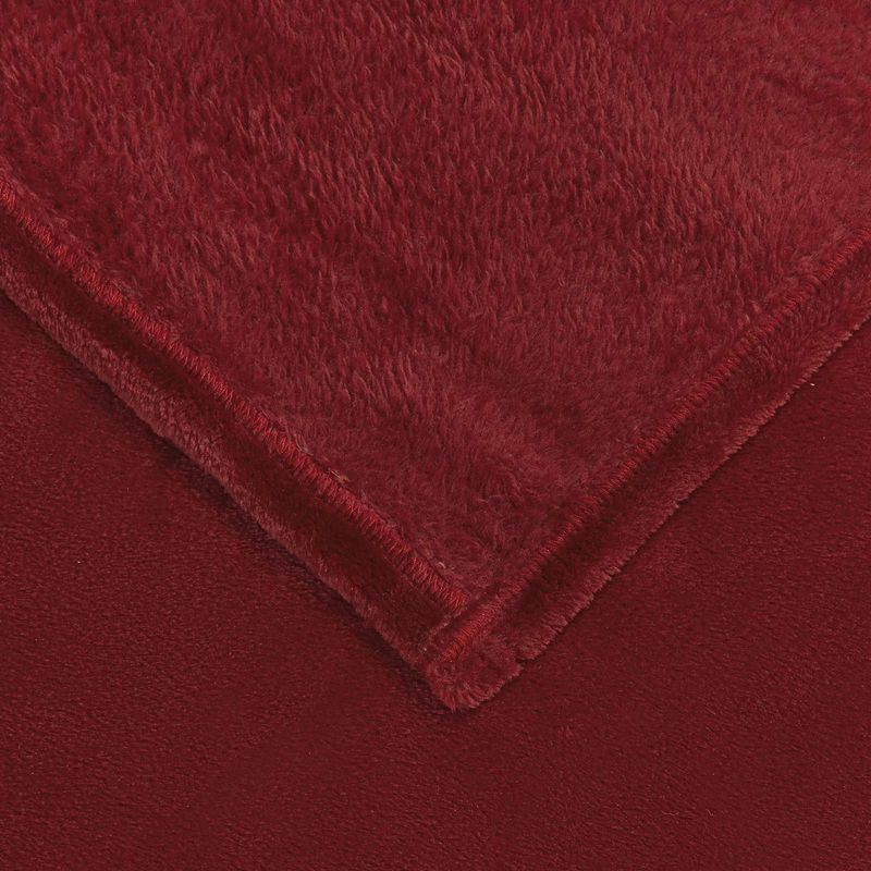 Casa si Gradina - Textile si covoare - Pături și cuverturi - Pături - Patura Rosu Bordeaux 150 x 200 cm Molton - Infinity.ro