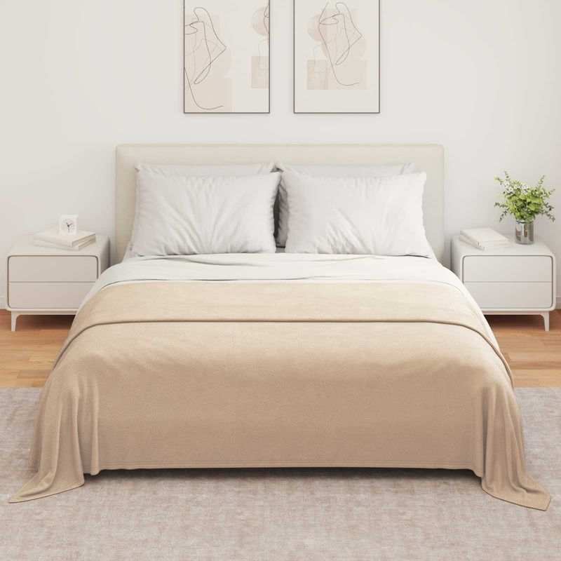 Casa si Gradina - Textile si covoare - Lenjerii de pat - Cearceafuri de pat - Paturi 6 pcs Culoare Camila 280 x 210 cm Molton - Infinity.ro