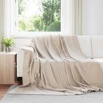 Casa si Gradina - Textile si covoare - Lenjerii de pat - Cearceafuri de pat - Paturi 24 pcs Bej 270 x 240 cm Molton - Infinity.ro
