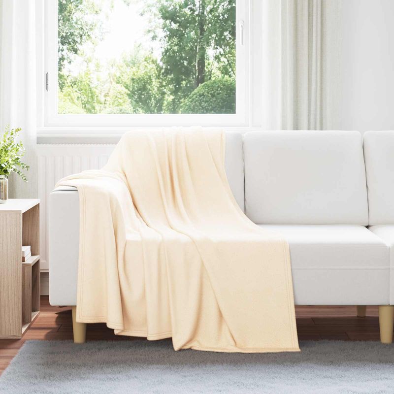 Casa si Gradina - Textile si covoare - Lenjerii de pat - Cearceafuri de pat - Paturi 24 pcs Crem 170 x 130 cm Molton - Infinity.ro