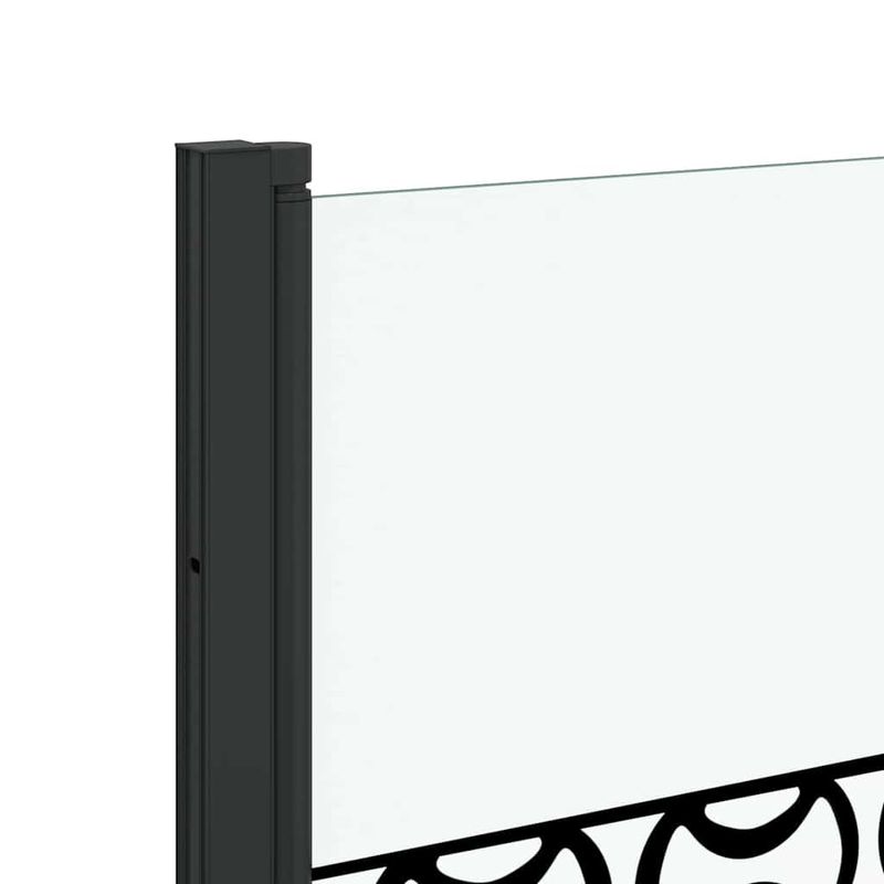 Casa si Gradina - Sanitare - Cazi si cabine de dus - Cabine dus - Incarcare dus Negru si transparent 130 x 130 cm sticla securizata - Infinity.ro