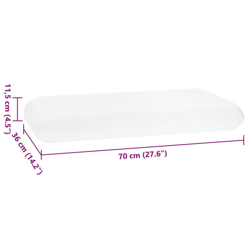 Casa si Gradina - Textile si covoare - Perne si pilote - Perne - Perna de Somn Simplu 70 x 36 x 13 cm - Infinity.ro