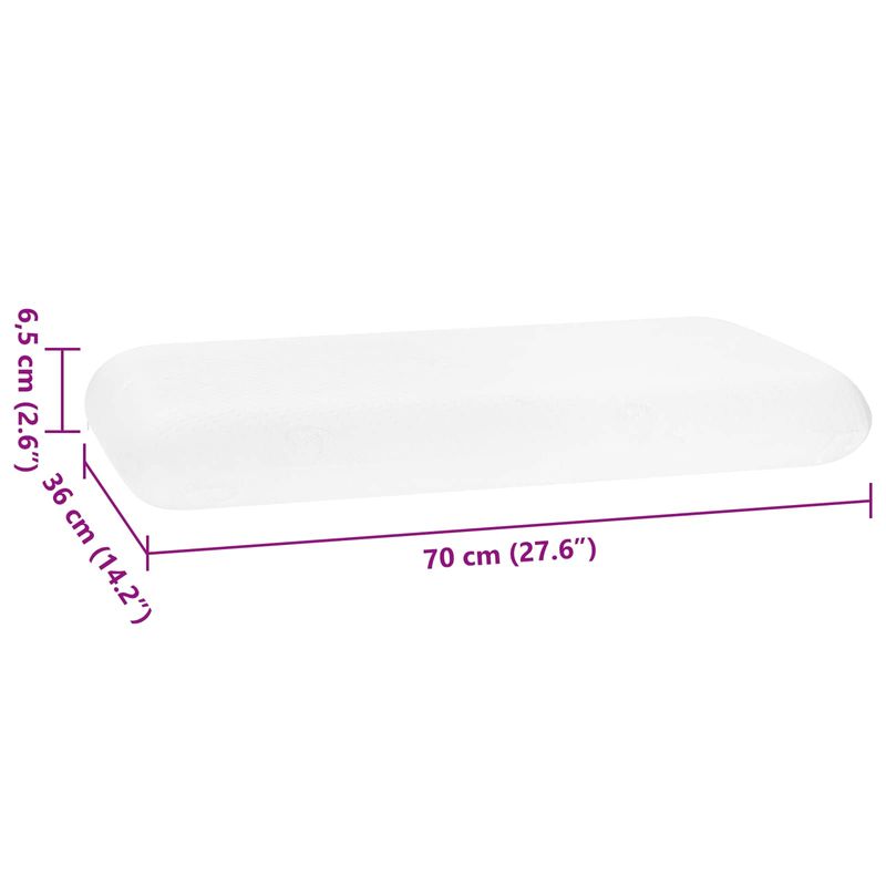 Casa si Gradina - Textile si covoare - Perne si pilote - Perne - Perna de Somn Simplu 70 x 36 x 13 cm - Infinity.ro