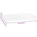 Casa si Gradina - Textile si covoare - Perne si pilote - Perne - Perna de Somn Simplu 70 x 36 x 13 cm - Infinity.ro