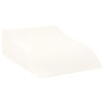 Casa si Gradina - Textile si covoare - Perne si pilote - Perne - Perna pentru Picioare Alb 68 x 40 x 18 cm - Infinity.ro