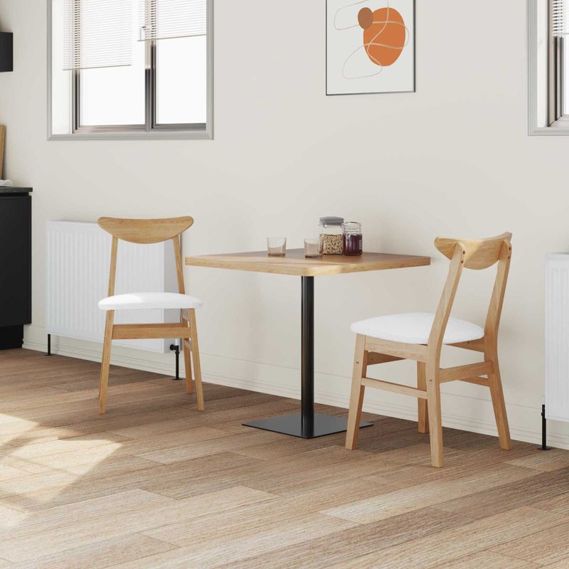 Casa si Gradina - Mobilier - Scaune si fotolii - Scaune - Scaune de dining 2 pcs natural 42 x 47.5 x 81 cm - Infinity.ro
