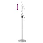 Casa si Gradina - Decoratiuni - Pereti despartitori si paravane - Panouri pentru Targuri Argintiu 25 x 25 x 125 cm Aluminiu - Infinity.ro