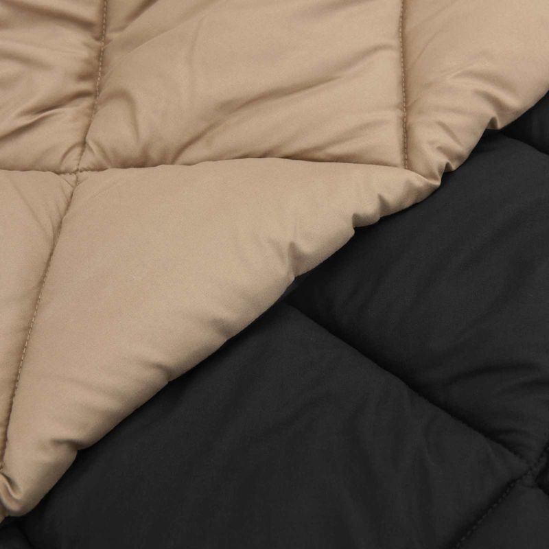 Casa si Gradina - Textile si covoare - Perne si pilote - Pilote - Duvet complet pe tot parcursul anului Negru si Taupe - Infinity.ro