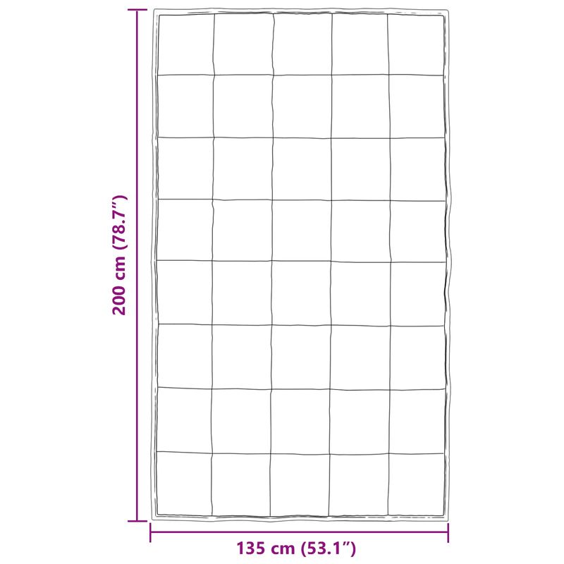 Casa si Gradina - Textile si covoare - Pături și cuverturi - Pături - Duvet complet pe tot parcursul anului Negru 200 x 135 cm - Infinity.ro