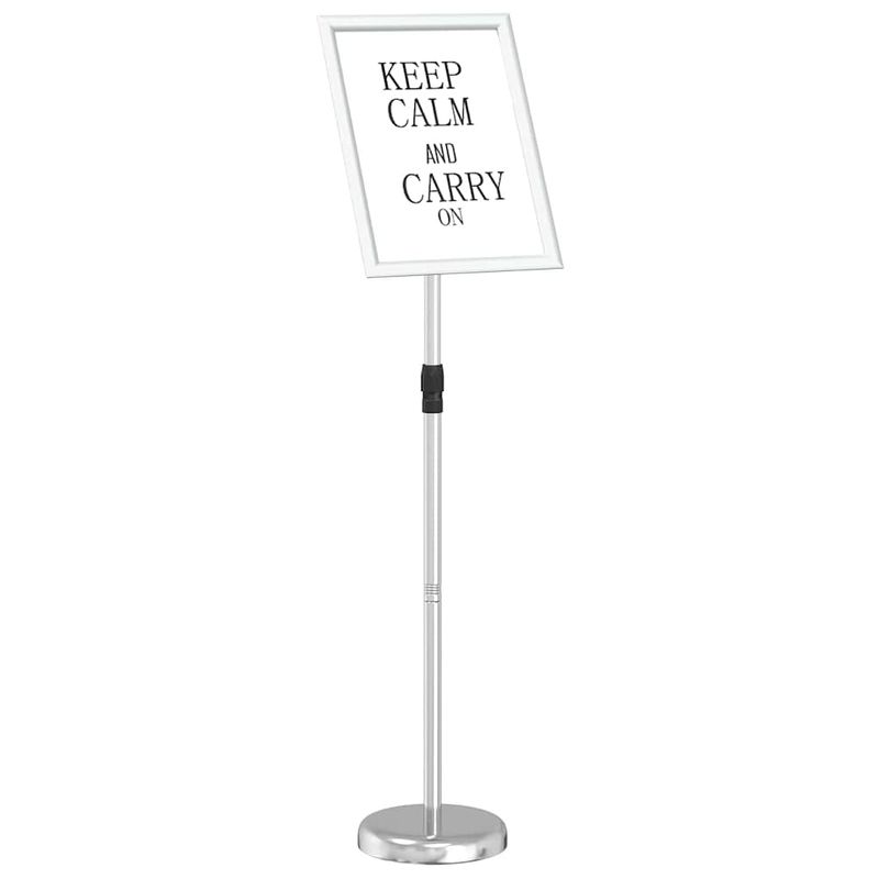 Casa si Gradina - Decoratiuni - Pereti despartitori si paravane - Panouri pentru Targuri Argintiu 25 x 25 x 125 cm Aluminiu - Infinity.ro