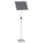 Casa si Gradina - Decoratiuni - Pereti despartitori si paravane - Panouri pentru Targuri Argintiu 25 x 25 x 125 cm Aluminiu - Infinity.ro