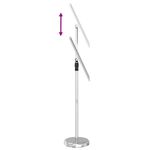 Casa si Gradina - Decoratiuni - Pereti despartitori si paravane - Panouri pentru Targuri Argintiu 25 x 25 x 125 cm Aluminiu - Infinity.ro