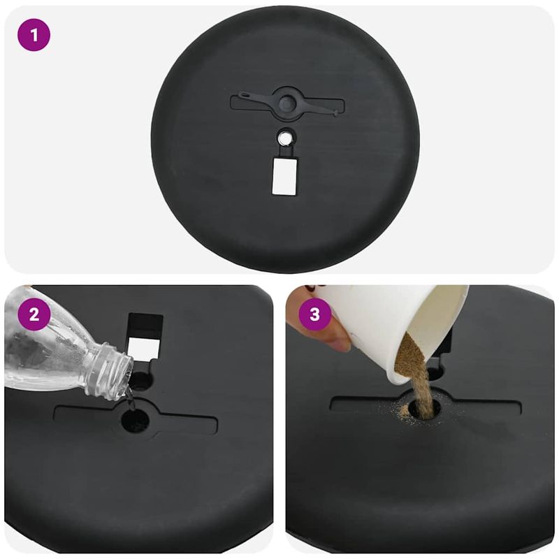 Casa si Gradina - Decoratiuni - Pereti despartitori si paravane - Panouri pentru Targuri Argintiu 25 x 25 x 125 cm Aluminiu - Infinity.ro