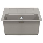 Casa si Gradina - Sanitare - Chiuveta bucatarie si accesorii - Chiuvete bucatarie - Chiuveta Gri 780 x 500 mm 80% Quartz si 20% Rasina - Infinity.ro