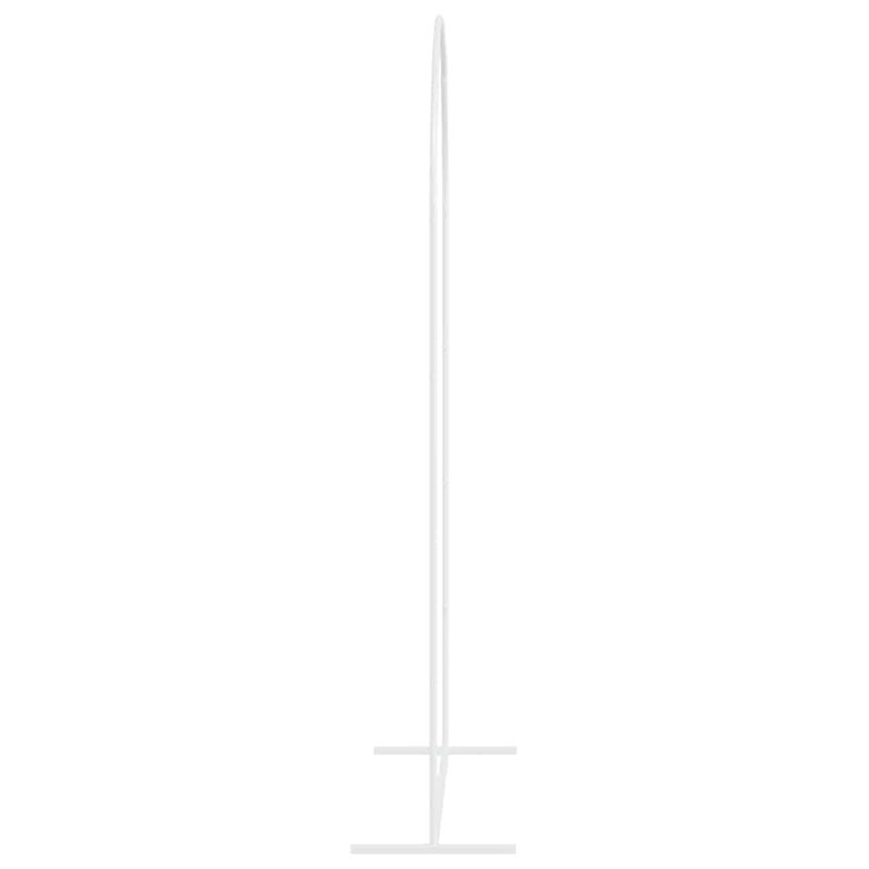 Casa si Gradina - Gradina si terasa - Decoratiuni exterior - Arcade - Arc de nunta Alb 100 x 39 x 200 cm Otel - Infinity.ro