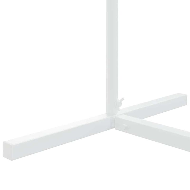 Casa si Gradina - Gradina si terasa - Decoratiuni exterior - Arcade - Arc de nunta Alb 100 x 39 x 200 cm Otel - Infinity.ro