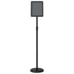 Casa si Gradina - Decoratiuni - Decoratiuni petrecere - Accesorii pentru petrecere - Panouri pentru Targuri Negru 25 x 25 x 125 cm Aluminiu - Infinity.ro