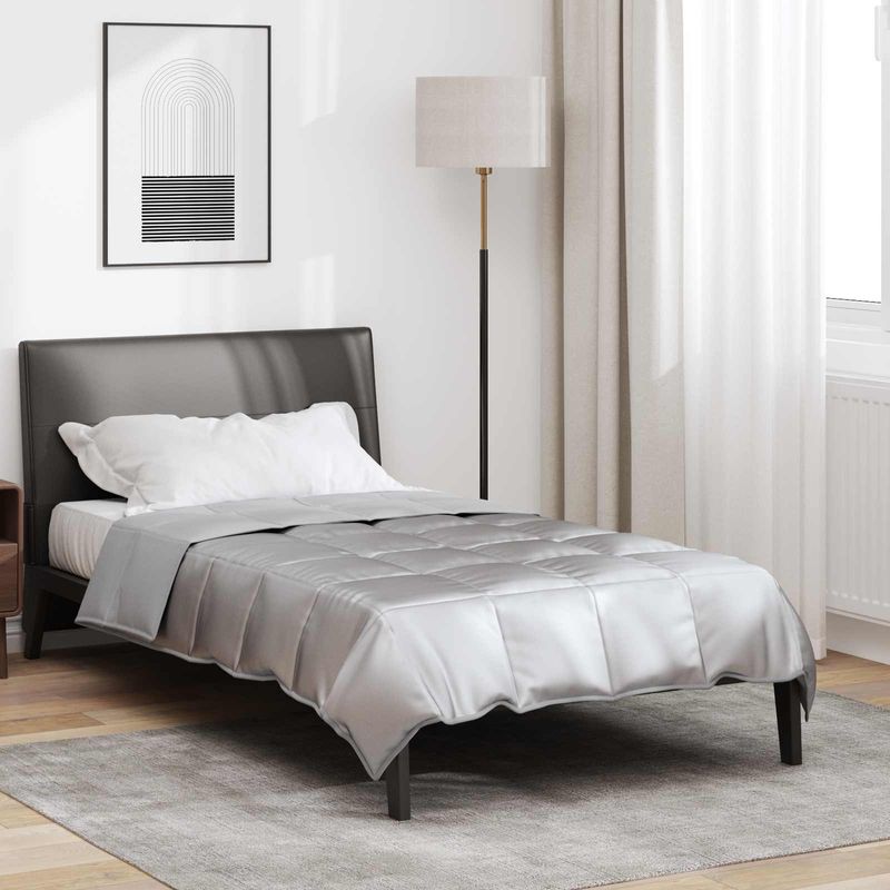 Casa si Gradina - Textile si covoare - Perne si pilote - Pilote - Duvet complet pe tot parcursul anului Argintiu 200 x 155 cm - Infinity.ro