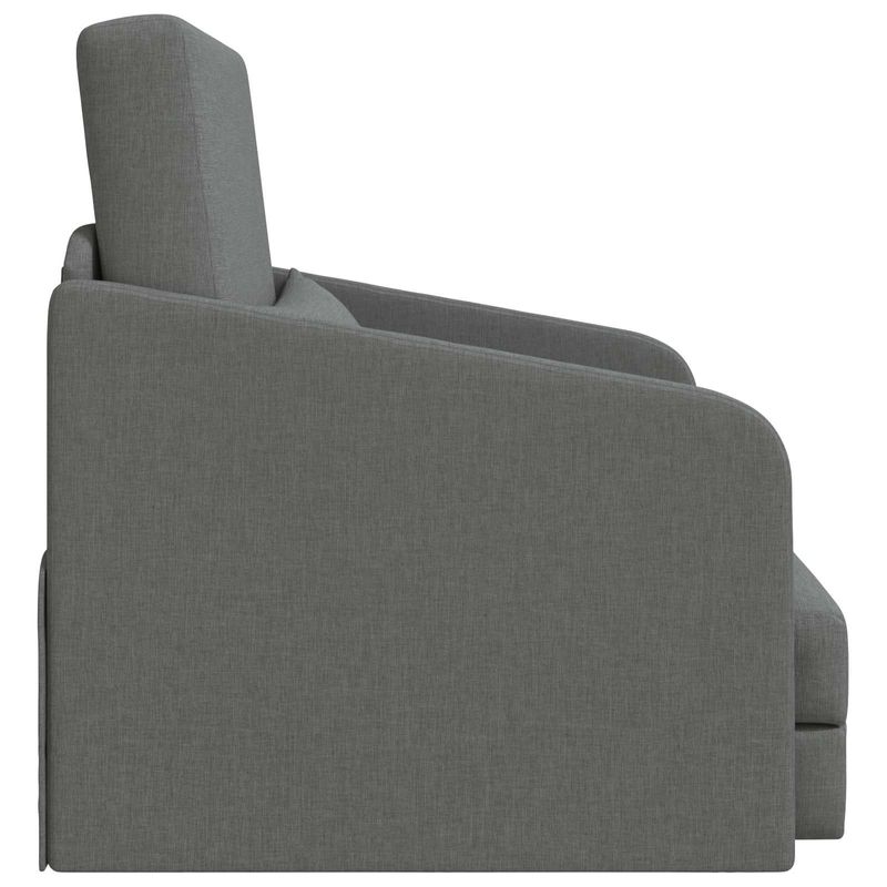Casa si Gradina - Mobilier - Canapele si coltare - Canapele - Canapea Plianta cu Pat Gri inchis 65 x 80 x 83 cm tesatura - Infinity.ro