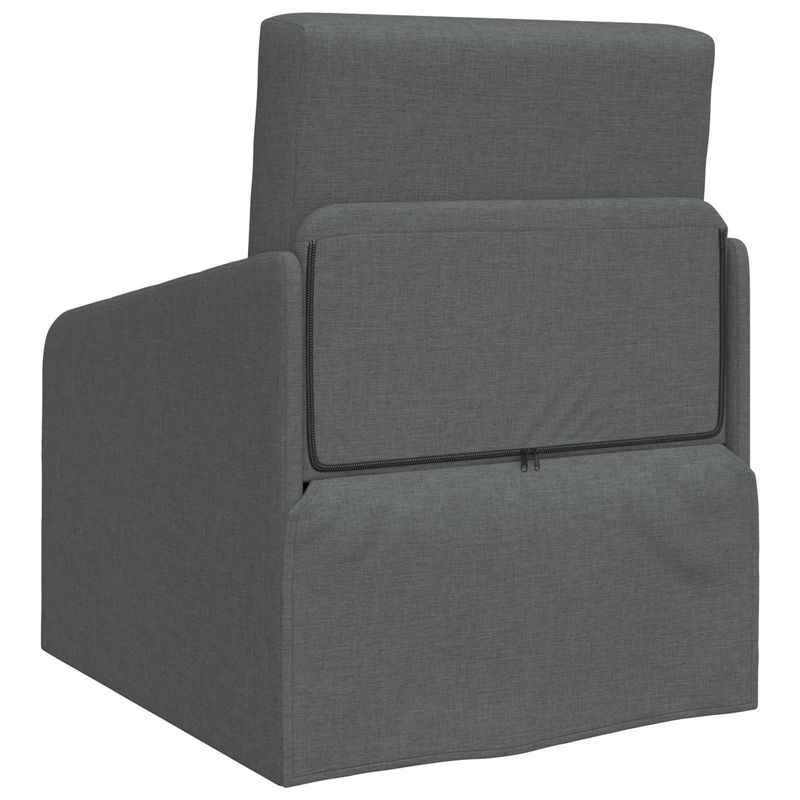Casa si Gradina - Mobilier - Canapele si coltare - Canapele - Canapea Plianta cu Pat Gri inchis 65 x 80 x 83 cm tesatura - Infinity.ro