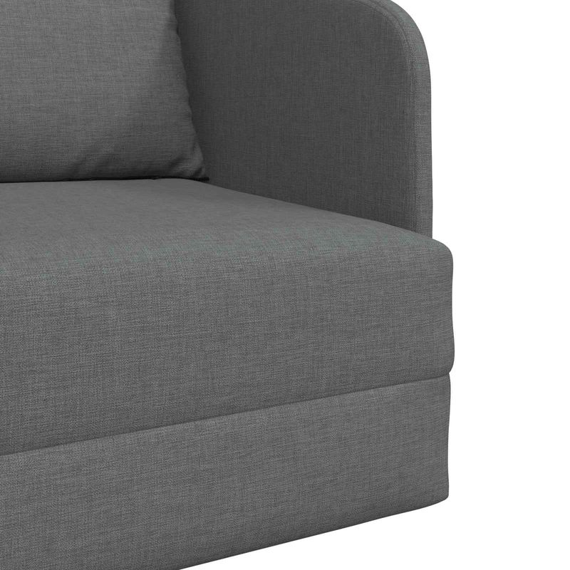 Casa si Gradina - Mobilier - Canapele si coltare - Canapele - Canapea Plianta cu Pat Gri inchis 65 x 80 x 83 cm tesatura - Infinity.ro