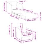 Casa si Gradina - Mobilier - Canapele si coltare - Canapele - Canapea Plianta cu Pat Gri inchis 65 x 80 x 83 cm tesatura - Infinity.ro
