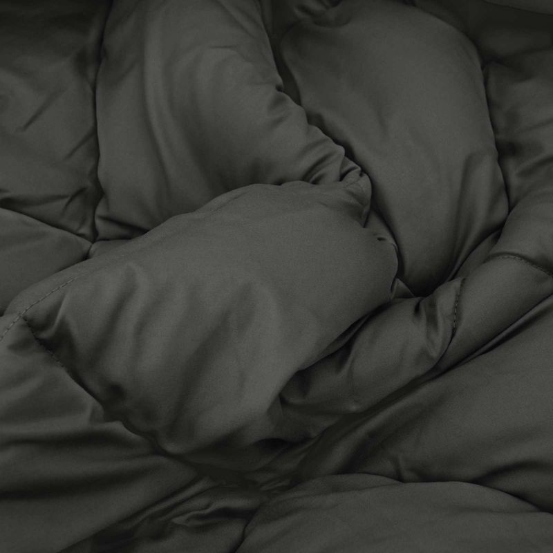 Casa si Gradina - Textile si covoare - Pături și cuverturi - Pături - Duvet de iarna Antracit 240 x 260 cm Microfibra - Infinity.ro