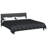 Casa si Gradina - Textile si covoare - Perne si pilote - Pilote - Duvet complet pe tot parcursul anului Negru 240 x 260 cm - Infinity.ro