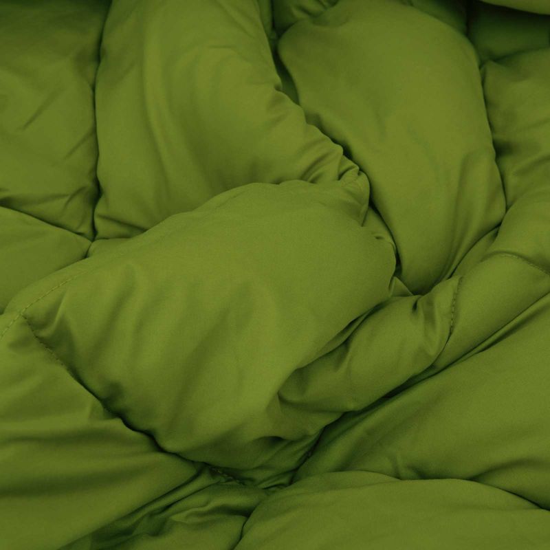 Casa si Gradina - Textile si covoare - Perne si pilote - Pilote - Duvet de iarna Verde si Antracit 200 x 200 cm Microfibra - Infinity.ro