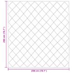 Casa si Gradina - Textile si covoare - Perne si pilote - Pilote - Duvet de iarna Verde si Antracit 200 x 200 cm Microfibra - Infinity.ro