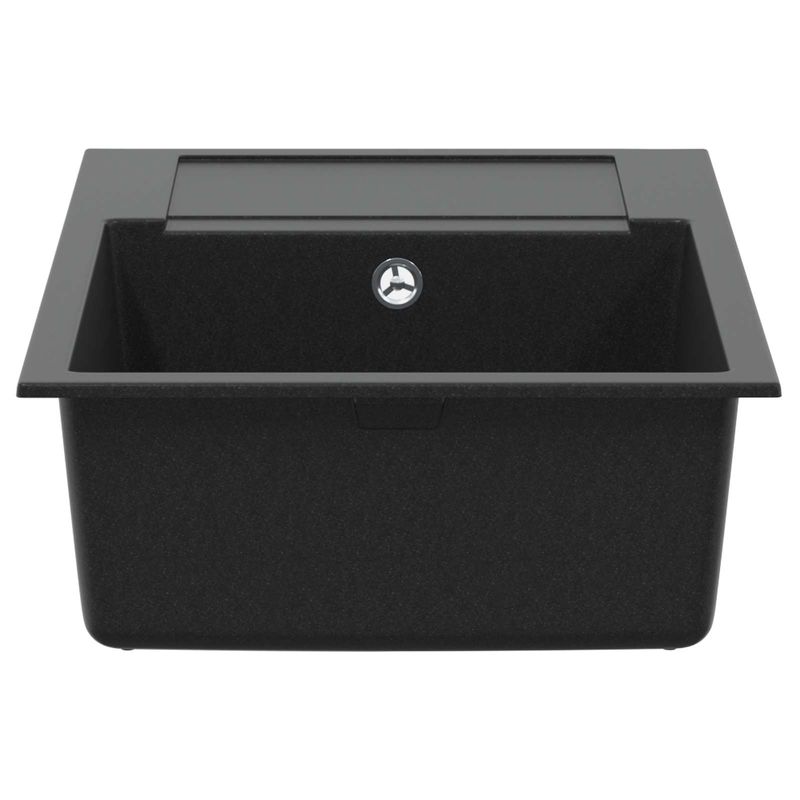 Casa si Gradina - Sanitare - Chiuveta bucatarie si accesorii - Chiuvete bucatarie - Chiuveta Negru 780 x 500 mm 80% Quartz si 20% Rasina - Infinity.ro