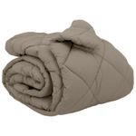 Casa si Gradina - Textile si covoare - Pături și cuverturi - Pături - Duvet de iarna Gri deschis 240 x 200 cm Microfibra - Infinity.ro