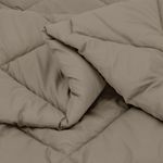 Casa si Gradina - Textile si covoare - Pături și cuverturi - Pături - Duvet de iarna Gri deschis 200 x 155 cm Microfibra - Infinity.ro