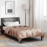 Casa si Gradina - Textile si covoare - Perne si pilote - Pilote - Duvet de iarna Auriu 200 x 140 cm Satin si Microfibra - Infinity.ro